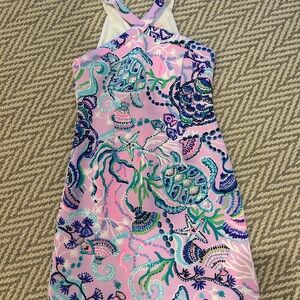 Lilly Pulitzer Vibrant Sea Life Print Dress